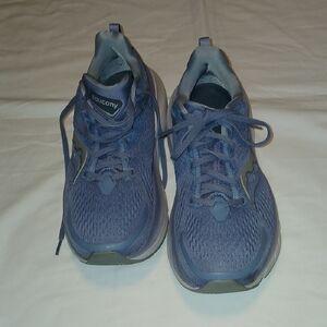 Saucony Blue Athletic Sneakers Running Shoes Womens sz.9